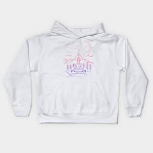 Yoga Art Kids Hoodie